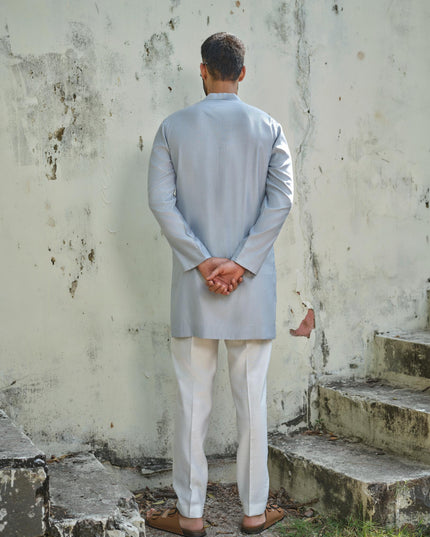 Men’s Butterfly Motif Kurta – FlyDesi (Hand-Embroidered, 10 Colors)