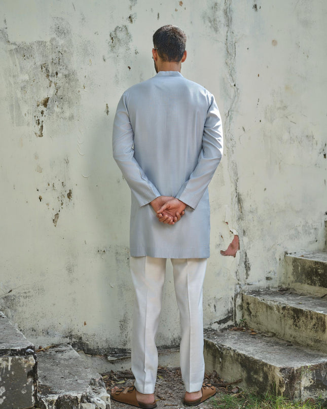 Men’s Butterfly Motif Kurta – FlyDesi (Hand-Embroidered, 10 Colors)