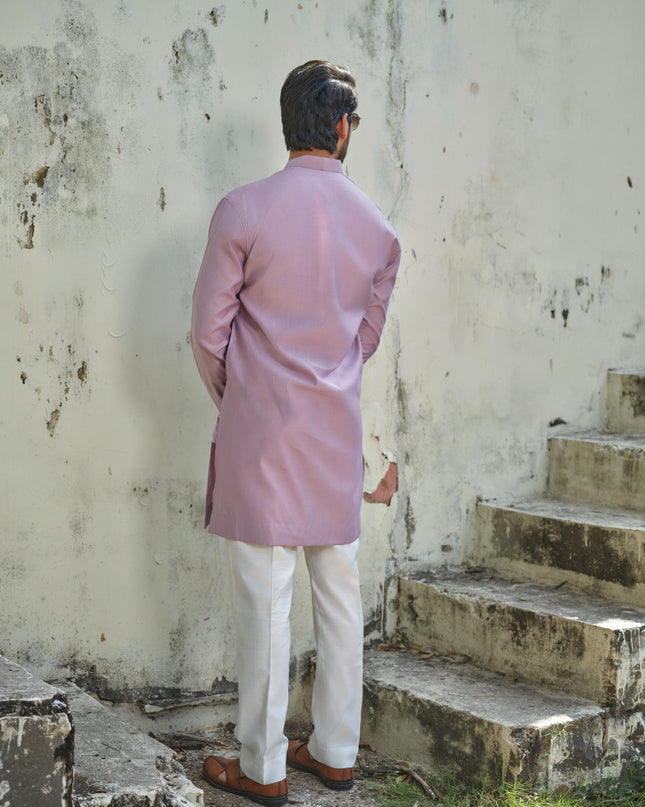 Men’s Butterfly Motif Kurta – FlyDesi (Hand-Embroidered, 10 Colors)