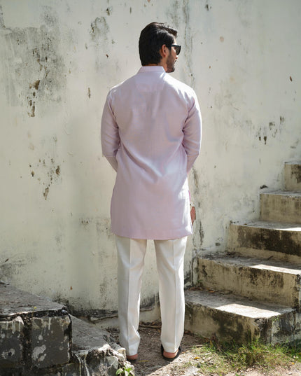 Men’s Keri Motif Kurta – Kacchi Keri (Handcrafted, 10 Colors) | Khadidhaga