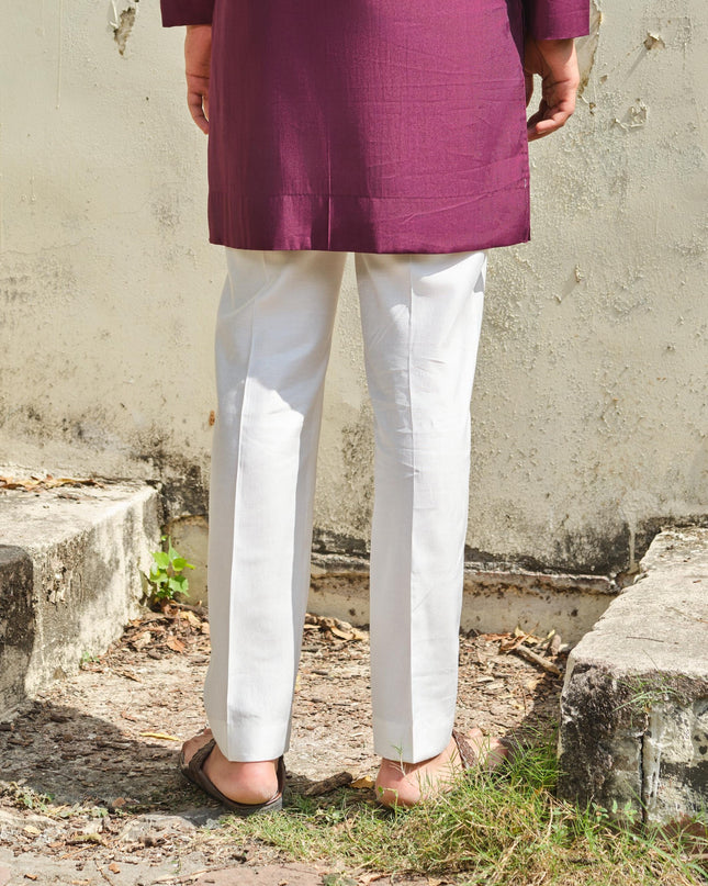 Men's Silk Bottom Pants (Wide Bottom & Narrow Bottom)