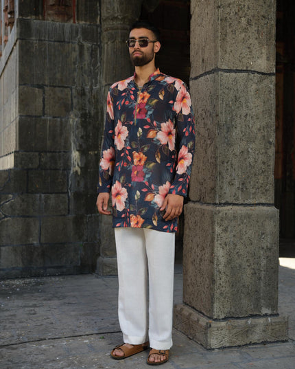 Rangrez - Printed Kurta For Men