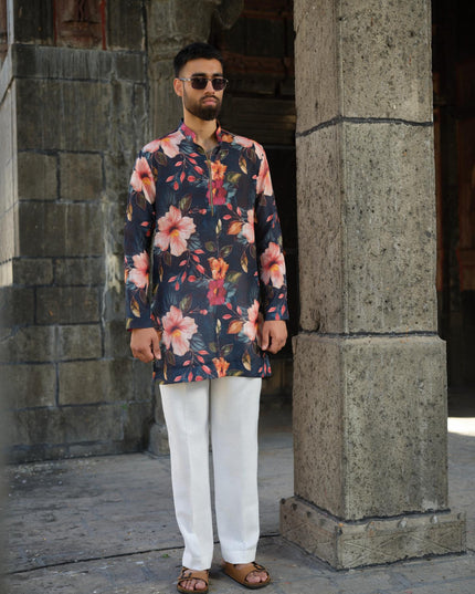 Rangrez - Printed Kurta For Men