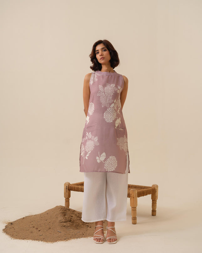 Genda Glam Printed Kurta