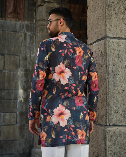 Rangrez - Printed Kurta For Men