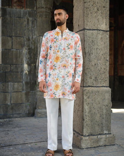 Fool Fiesta - Printed Kurta For Men