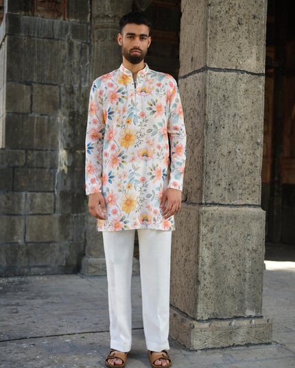 Fool Fiesta - Printed Kurta For Men