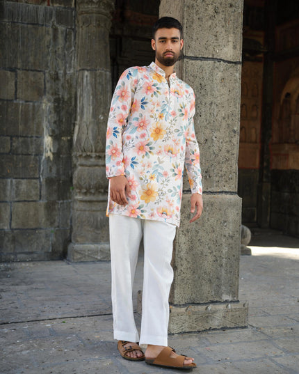 Fool Fiesta - Printed Kurta For Men