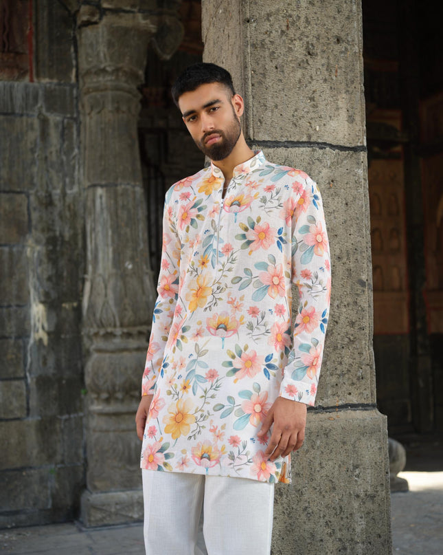 Fool Fiesta - Printed Kurta For Men