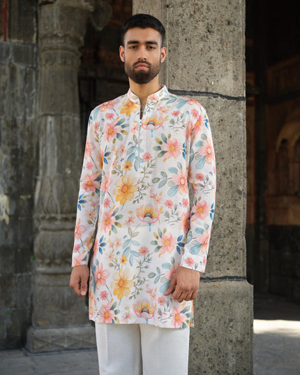 Fool Fiesta - Printed Kurta For Men