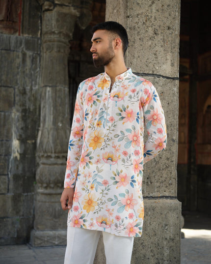 Fool Fiesta - Printed Kurta For Men