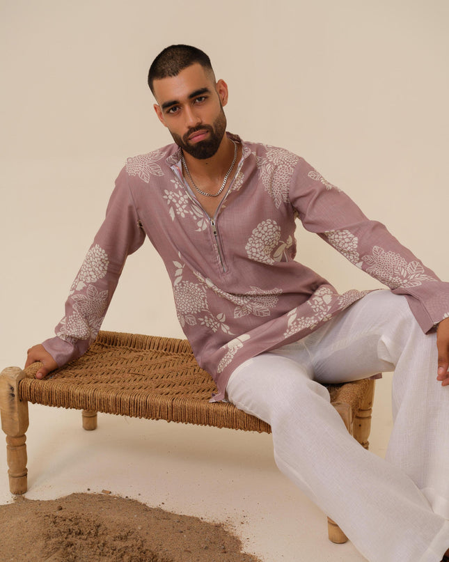 Desi Munda Kurta with Zipper