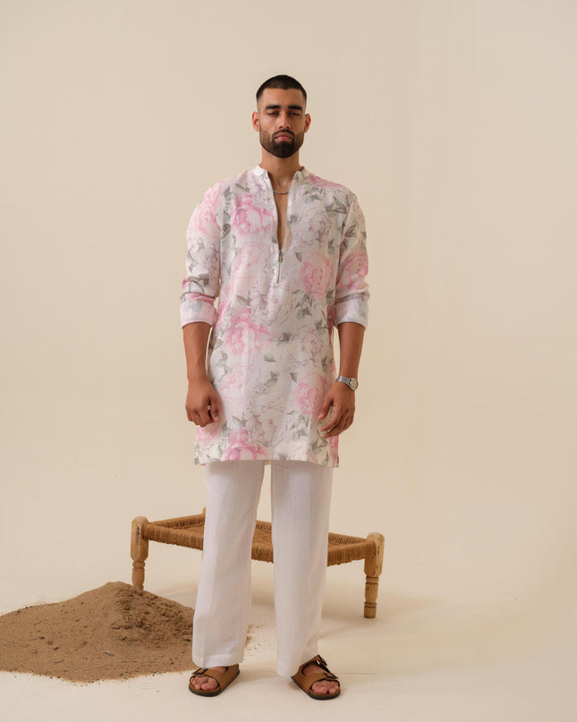 Raees Vibes Floral Kurta