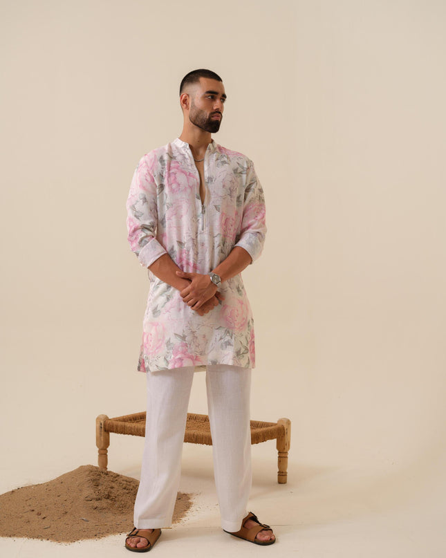 Raees Vibes Floral Kurta