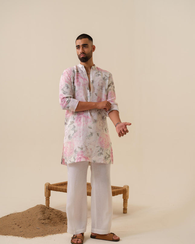 Raees Vibes Floral Kurta