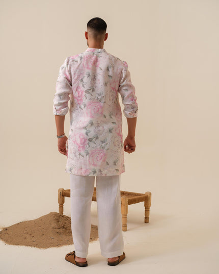 Raees Vibes Floral Kurta