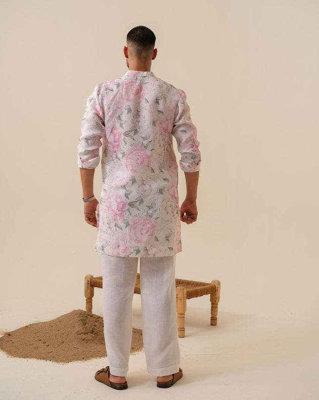 Raees Vibes Floral Kurta