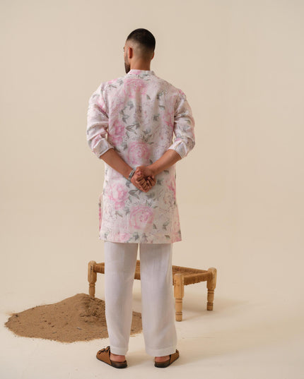 Raees Vibes Floral Kurta