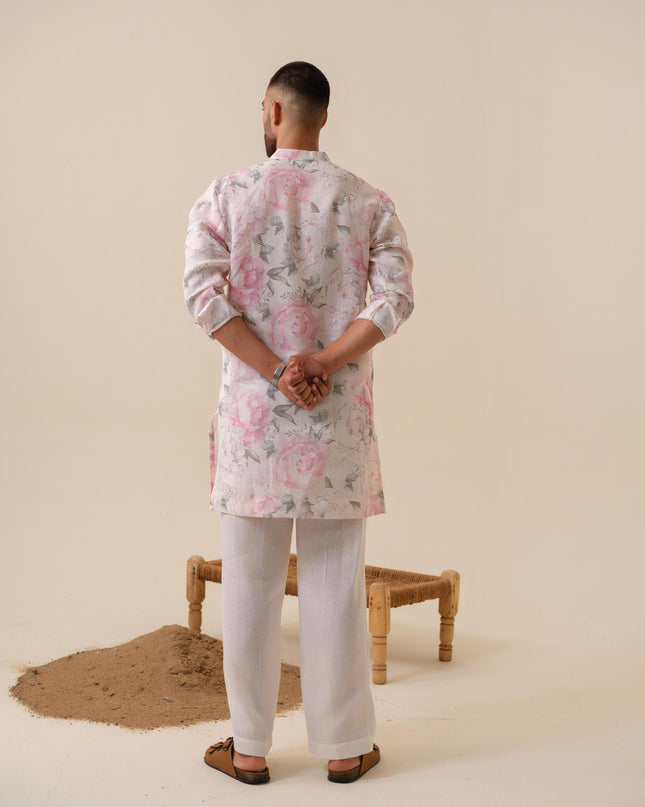 Raees Vibes Floral Kurta