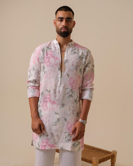 Raees Vibes Floral Kurta