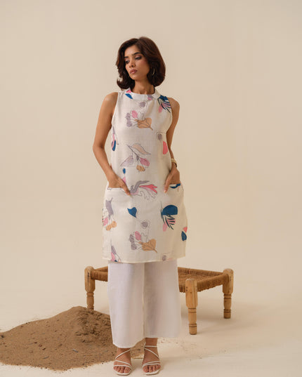 Desi Dazzle Abstract Printed Kurta