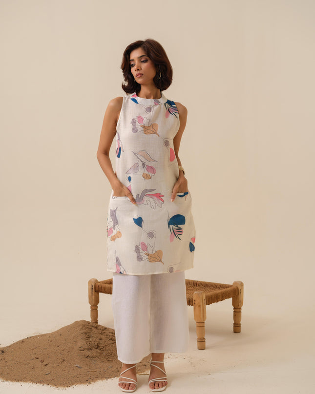 Desi Dazzle Abstract Printed Kurta