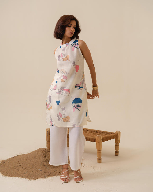 Desi Dazzle Abstract Printed Kurta