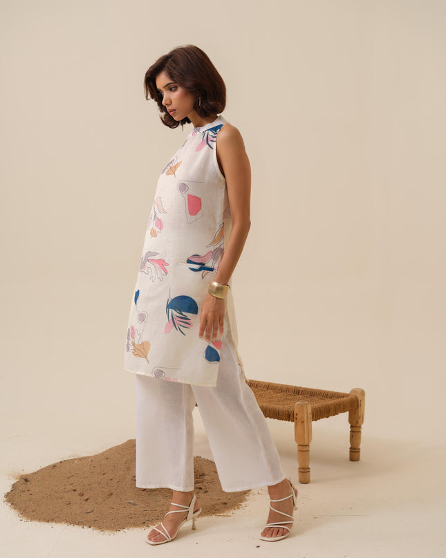 Desi Dazzle Abstract Printed Kurta
