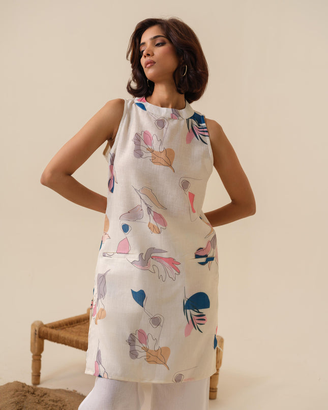 Desi Dazzle Abstract Printed Kurta