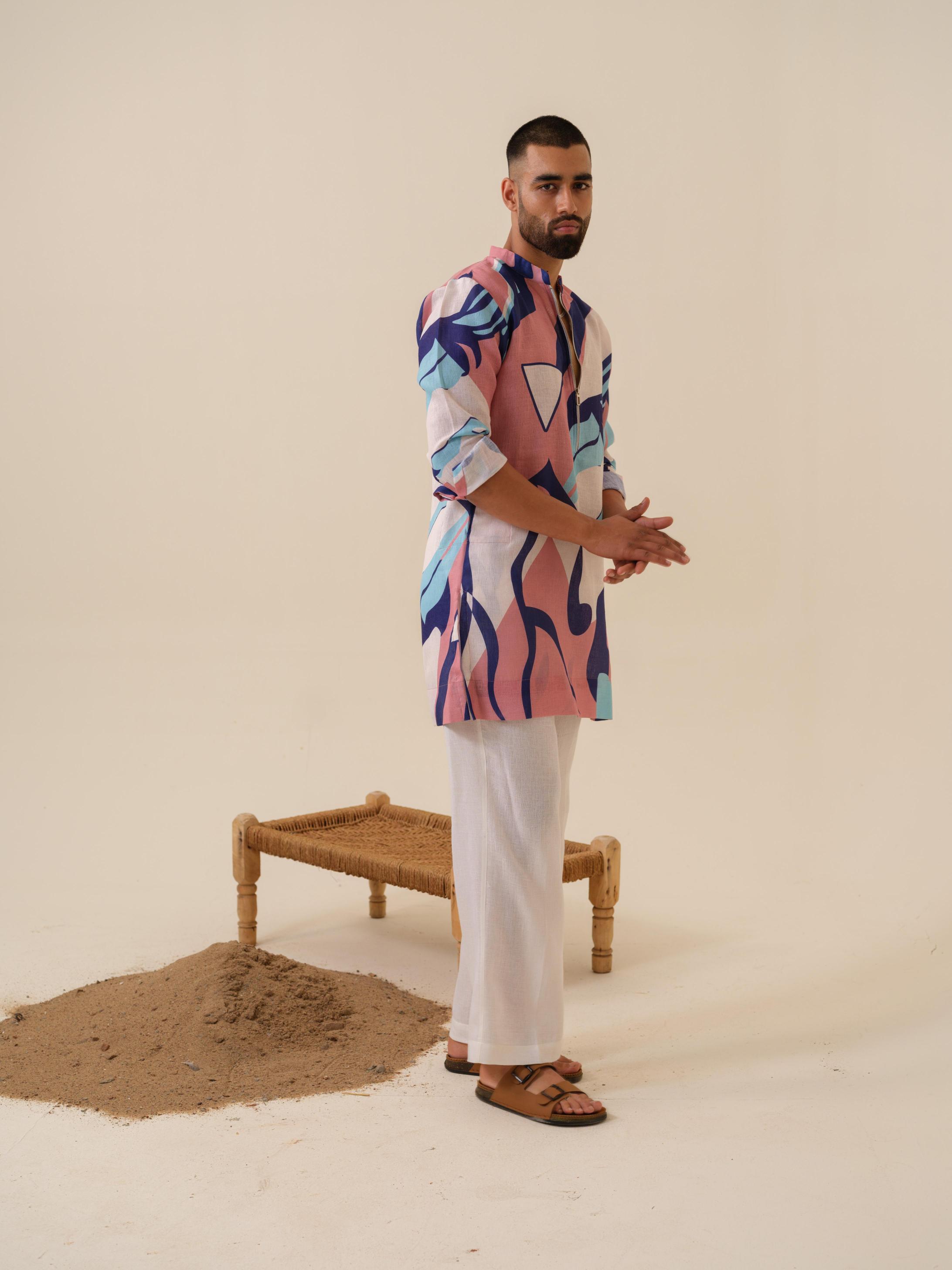 Nazar Battu Kurta for Men - Stylish Designer Kurta | Khadidhaga
