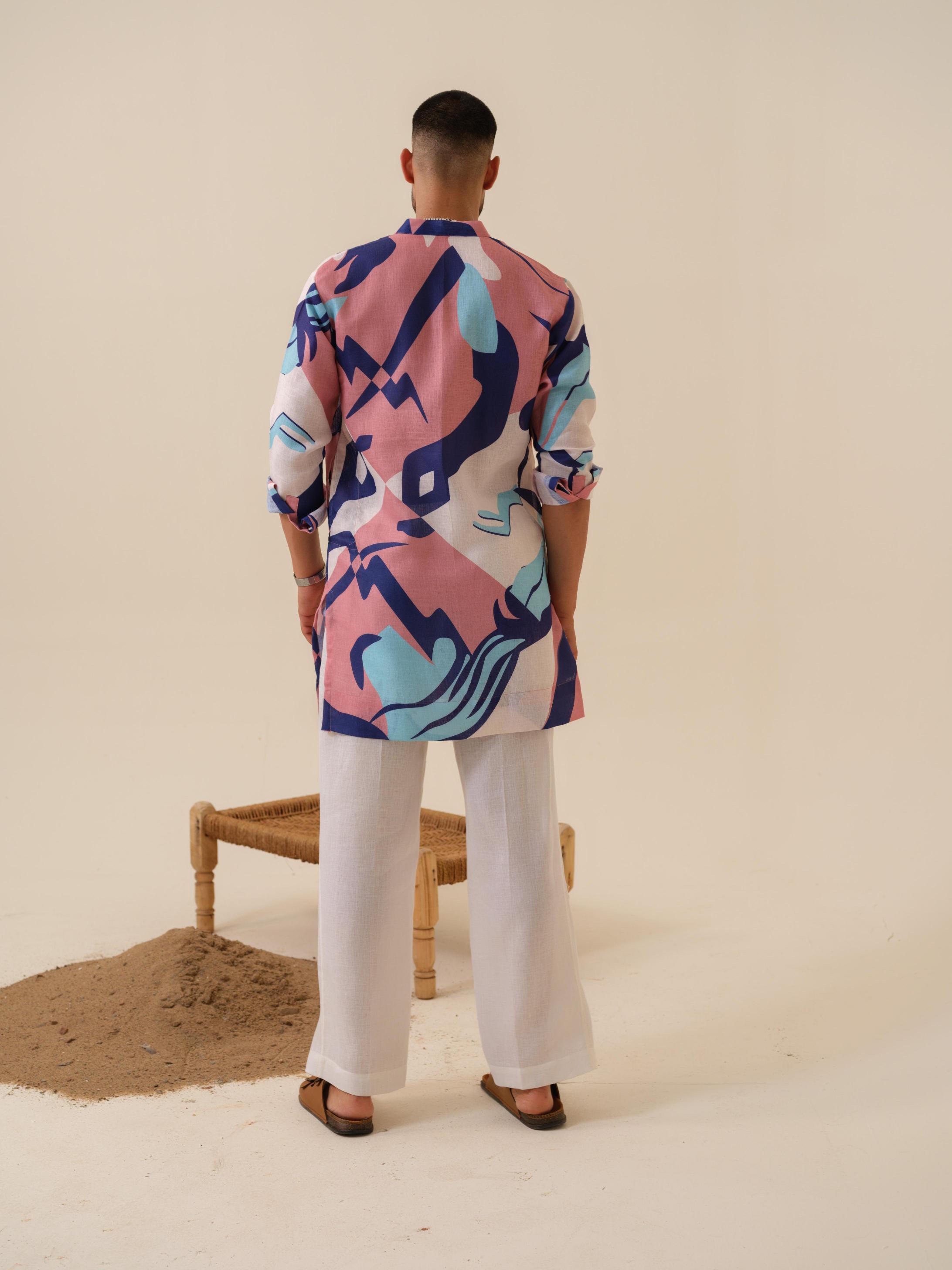 Nazar Battu Kurta for Men - Stylish Designer Kurta | Khadidhaga