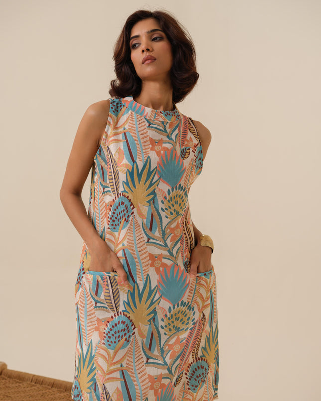 Thumka Threads Printed Floral Kurta
