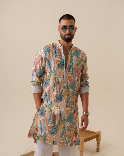 Jalwa Jatt Printed Kurta