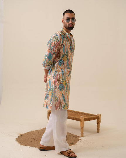 Jalwa Jatt Printed Kurta