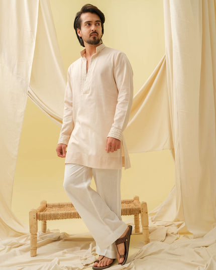 Urban Nawab Kurta (Beige)