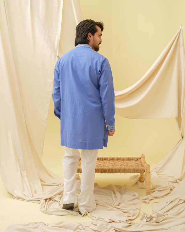 Urban Nawab Kurta (Royal Blue)