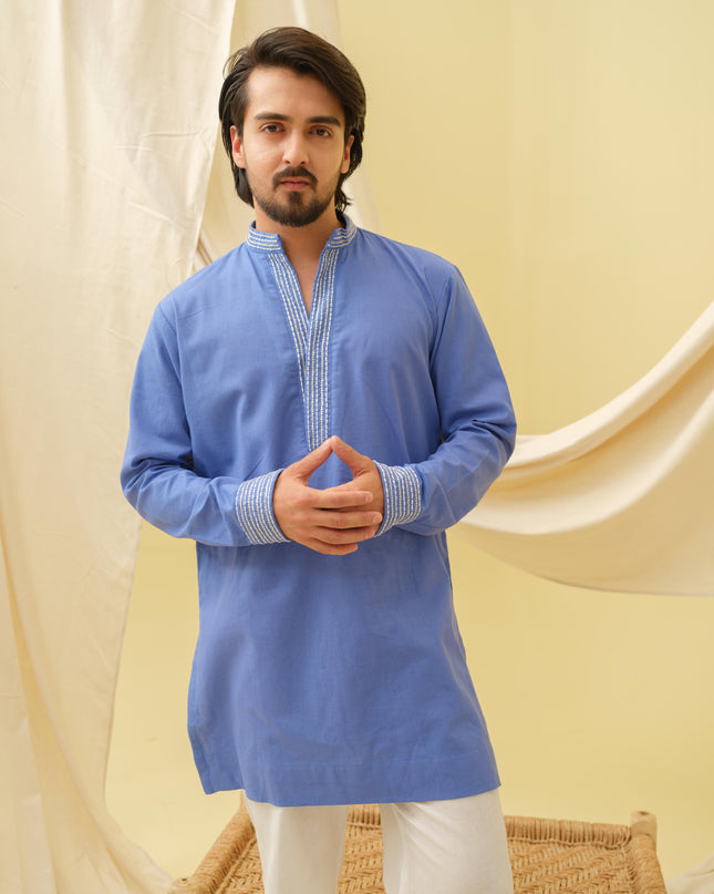Urban Nawab Kurta (Royal Blue)