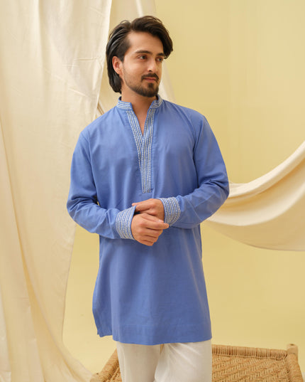 Urban Nawab Kurta (Royal Blue)