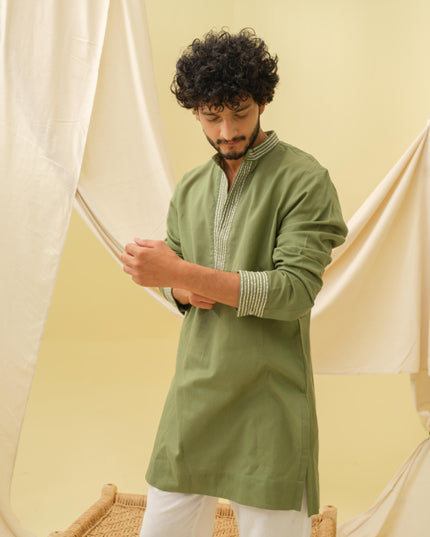Urban Nawab Kurta (Green)
