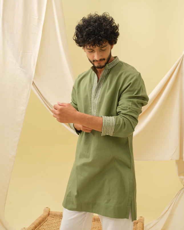 Urban Nawab Kurta (Green)