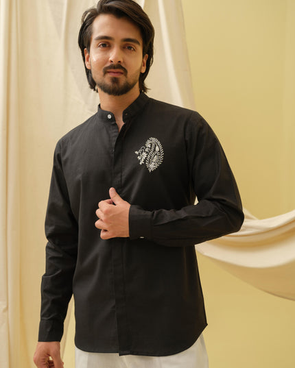 Urban Virasat Shirt with Motif