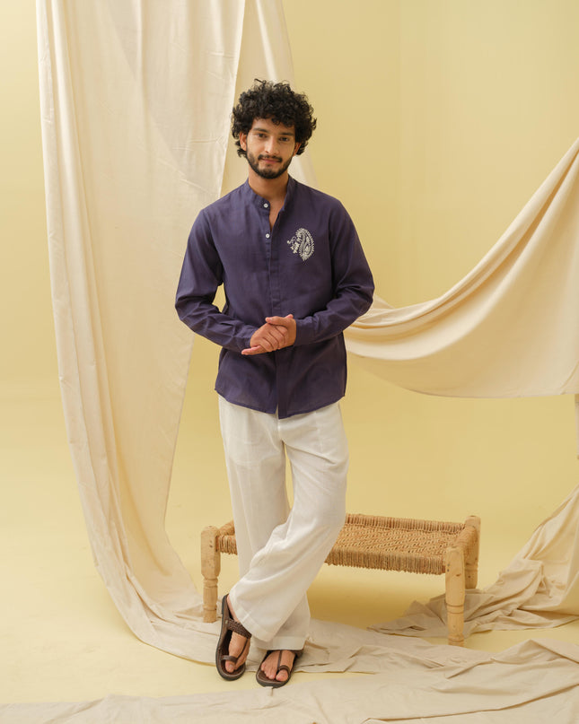 Urban Virasat Shirt with Motif