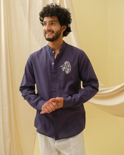 Urban Virasat Shirt with Motif