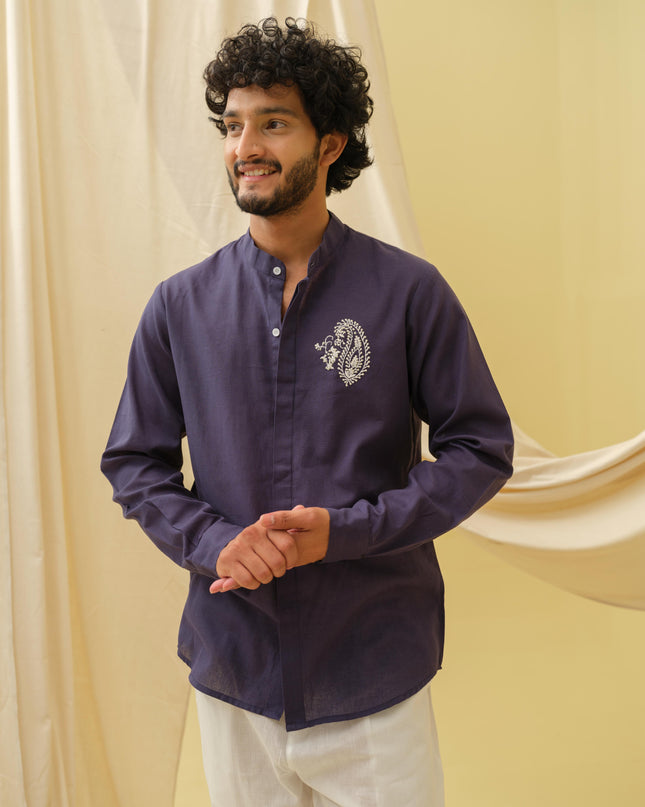 Urban Virasat Shirt with Motif