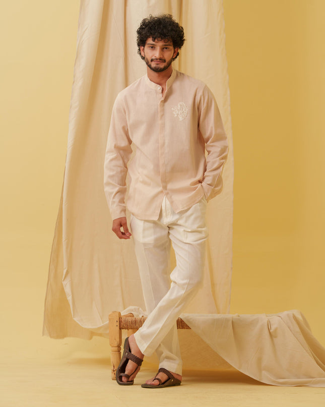 Urban Virasat Shirt with Motif