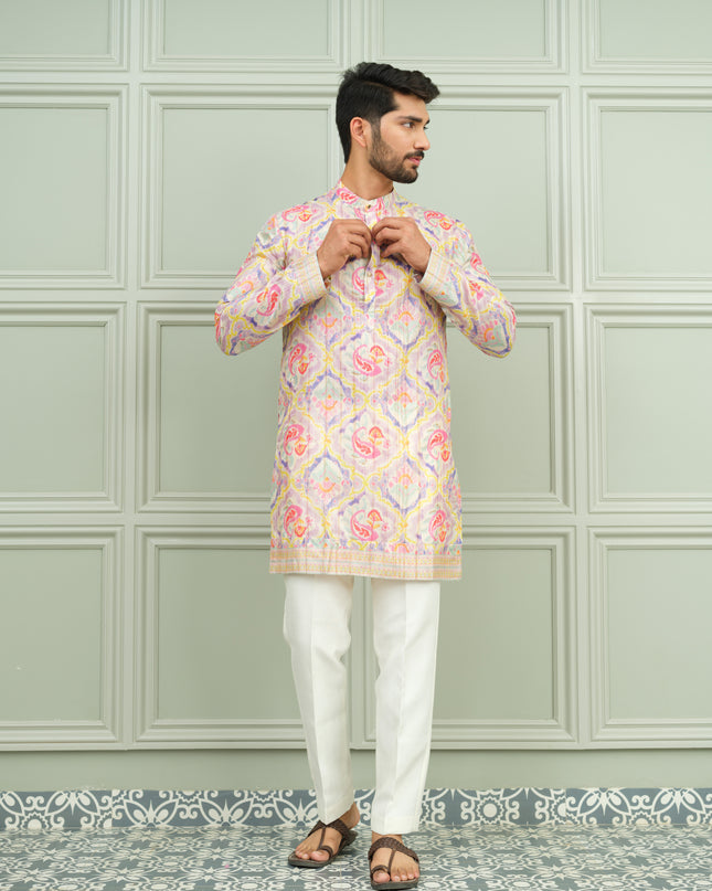 Dil Pasand- Printed Kurta For Men