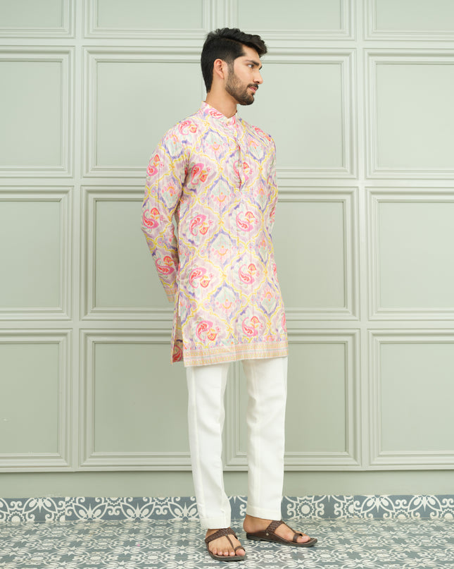 Dil Pasand- Printed Kurta For Men