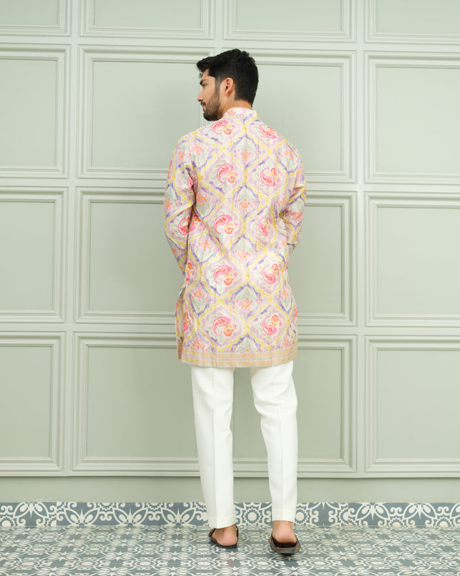 Dil Pasand- Printed Kurta For Men
