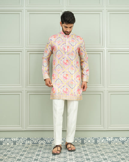 Dil Pasand- Printed Kurta For Men
