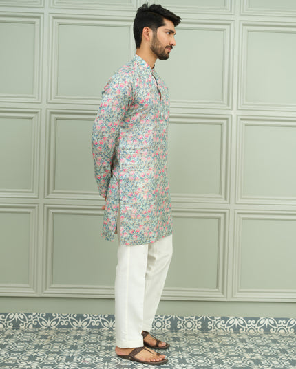 Gulbahar - Printed Kurta For Men